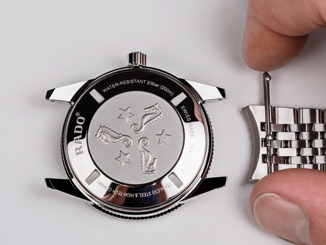 Rado Ladies Centrix Diamonds Quartz Black and Gold Ceramic Bracelet Watch  R30930712 S - i36 Watch